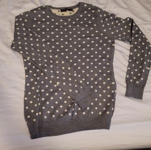 Polka dot sweater